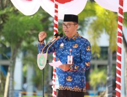 Pj. Sekda Kalteng Leonard S. Ampung Pimpin Upacara Hari Kesaktian Pancasila 2025